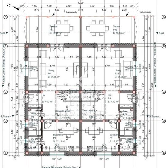 Casa 4 camere, 2 bai, curte si terasa Sibiu Calea Cisnadiei - 6
