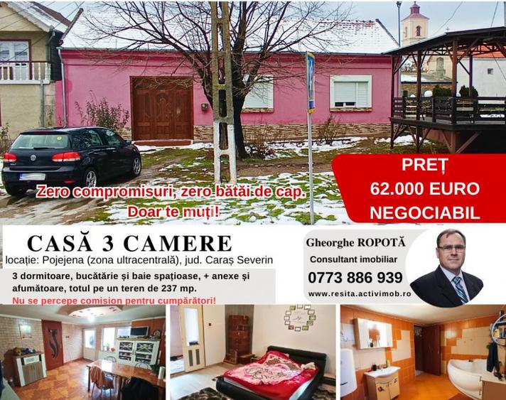 Casa 3 camere teren in Pojejena, jud. Caras Severin - 14