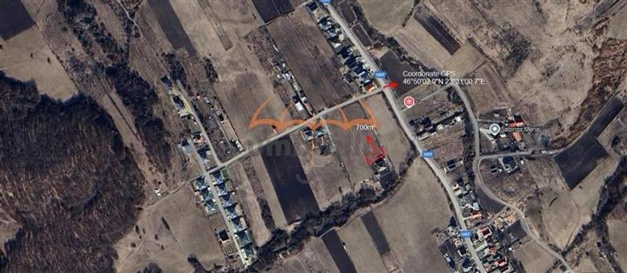 Teren intravilan de vanzare  in Popesti 700/? cu PUZ - 1