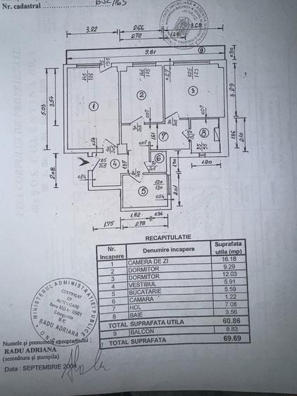 Obor, 3 min metrou, mobilat &utilat, 70mp - 8
