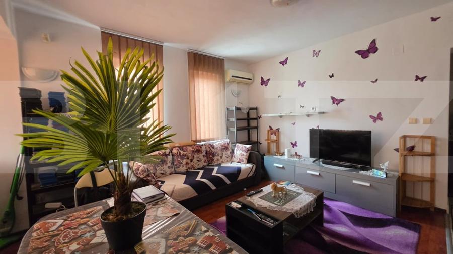 Apartament cu 2 camere semidecomandat, mobilat în Soarelui