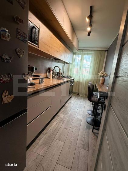 Apartament 2 camere, decomandat, cu balcon, mobilat si utilat, aer con - 2