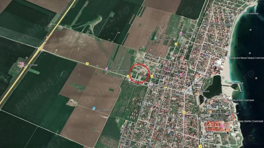 Teren de vanzare in Costinesti - 1