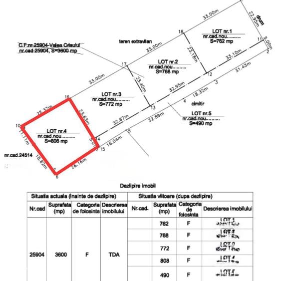 Teren extravilan de vanzare in Calnic! - 1