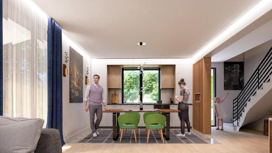 Casa Individuala in Complex privat - Parter + Pod mansardabil - Tamasi Corbeanca - 12