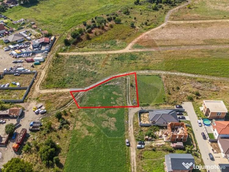 Teren 1237 mp cu PUZ aprobat de vanzare Bujac,Arad - 5