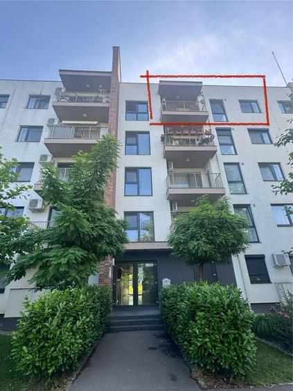 Apartament cu 2 camere decomandat în Exterior Vest