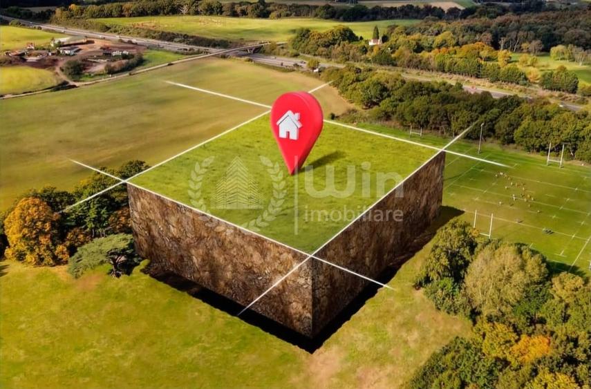 Teren intravilan 584mp pentru casa | Front 16.5ml | Dezmir | Central - 1