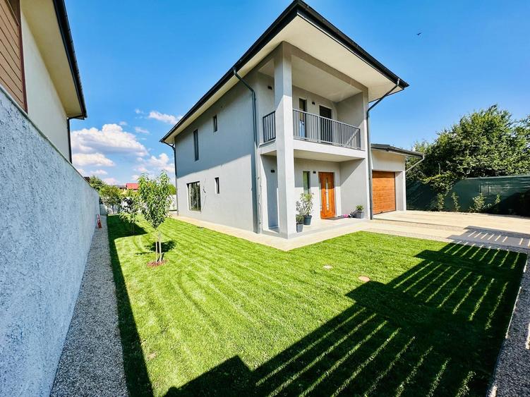Casă de vânzare individuală nouă | 5 camere | Berceni Ilfov - 440 mp | La cheie - 4