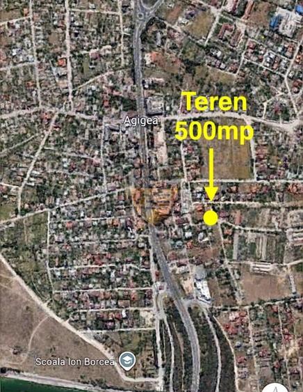 Ideal Investitie!!! Teren Intravilan Agigea, 500 mp certif urbanism P+2 etaj - 3