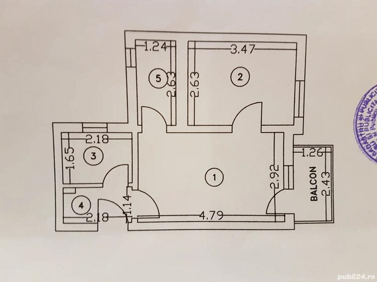 Apartament 2 camere vanzare Hipodrom-Policlinica - 6