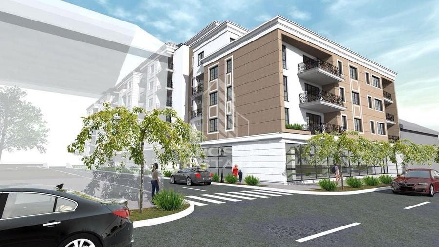 Teren 3.779 mp semicentral, PUZ in lucru,  blocuri + spații comerciale - 2