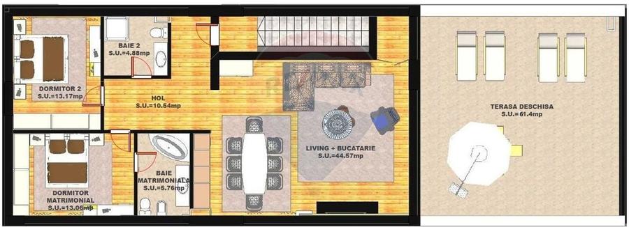 Calea Giulesti Penthouse 153 mp cu terasa panoramica - 14
