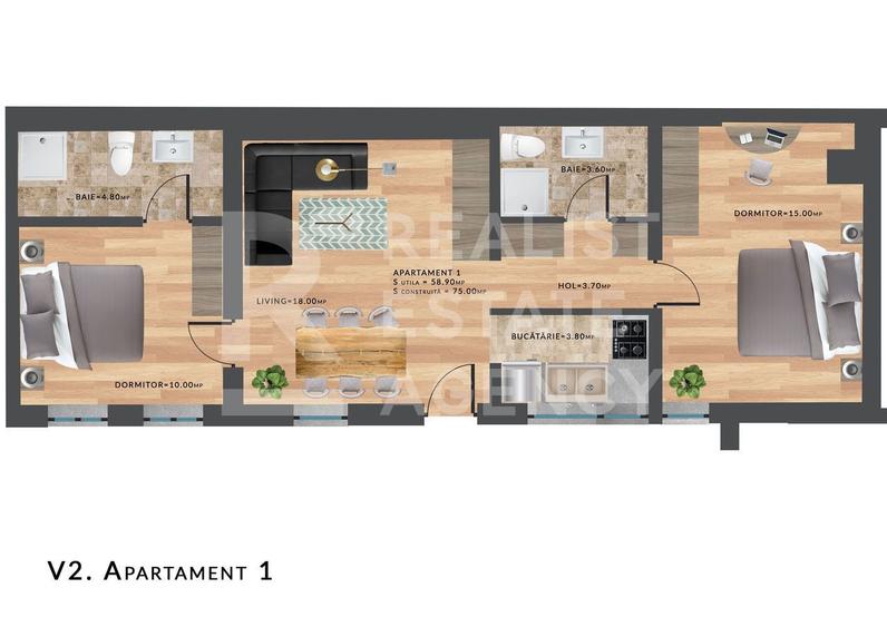 3 apartamente si hala, investitie cu potential, Obor, Bucuresti - 3