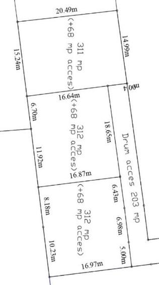 Teren 1135 mp Bariera Valcii, aproape de Bordei, ideal constructii rezidentiale - 1
