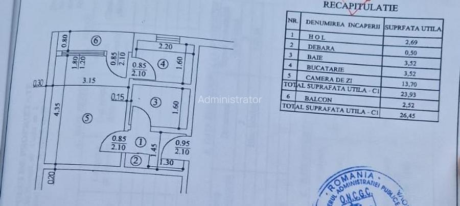 ROANDY-Garsoniera de vanzare la un pret accesibila in 9 Mai