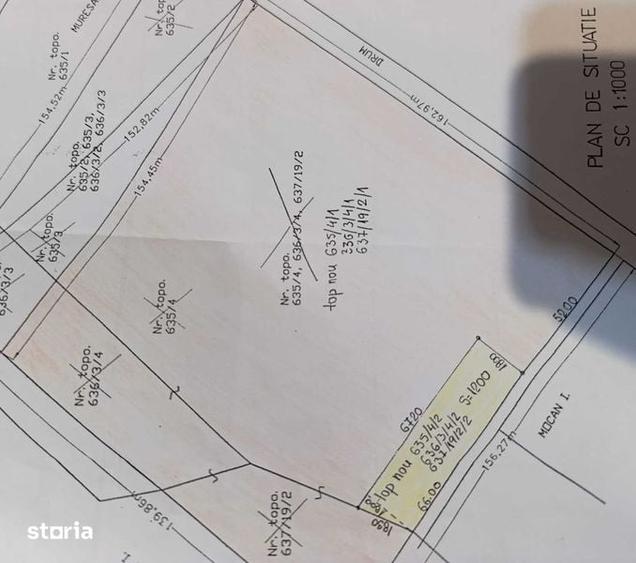 Vand teren intravilan, 1200 mp, localitatea Copaceni, jud Cluj - 2