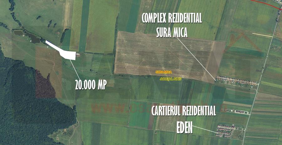 Ocazie: Teren 20.000 mp în Sura Mica langa Cartierul Rezidential Eden - 1