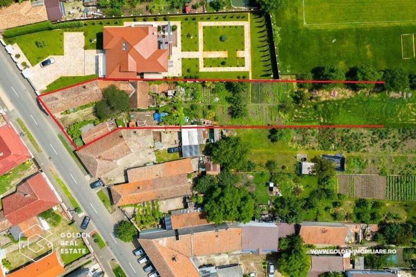 Teren intravilan cu casa demolabila, aproximativ 2000 mp, zona Aradul Nou - 1