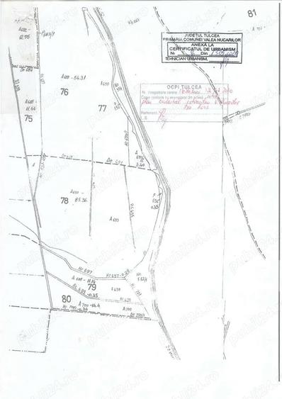 Teren 7,3 ha Aghighiol langa lac - 2