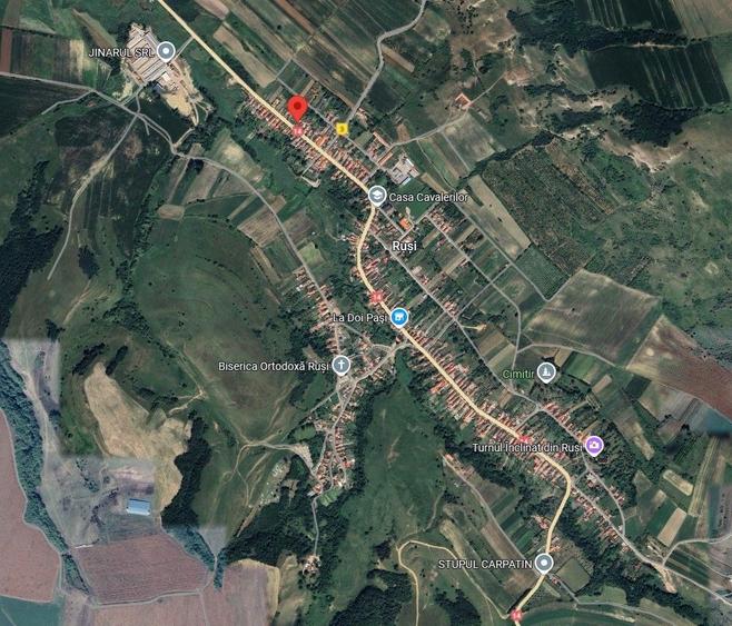 Casa la tara - 23km de Sibiu + teren 2300mp, sat Rusi - 2