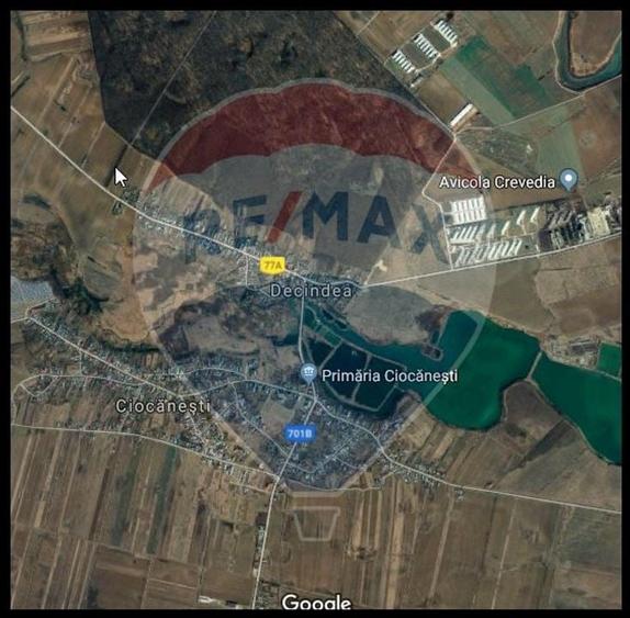 Teren Ciocanesti- Decindea-Padure / Drumul Comunal 77A - 1