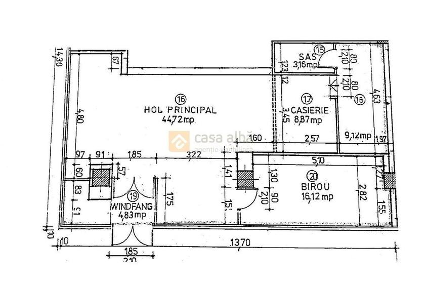 Ultracentral, spatiu comercial disponibil imediat, inchiriere, 87mp - 2