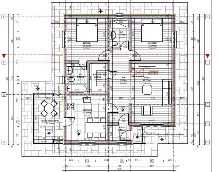 CASA INDIVIDUALA LUNCA CETATUII , 3 CAMERE SI 2 BAI , 500 MP TEREN - 6