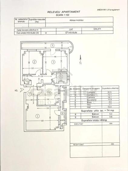 Apartament premium 3 camere, renovat lux, etaj 1 IC Frimu - 15