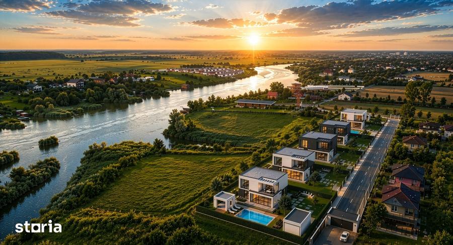 Casă cu 5 camere cu Teren 1200 Mp în Snagov