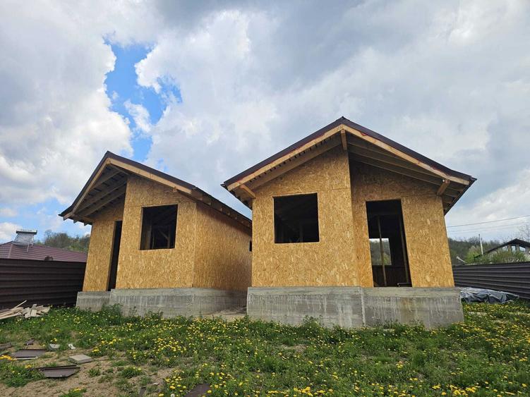 Teren + Casute de inchiriat (schimb cu Apartament in Targoviste) - la 8km de Targoviste - 4