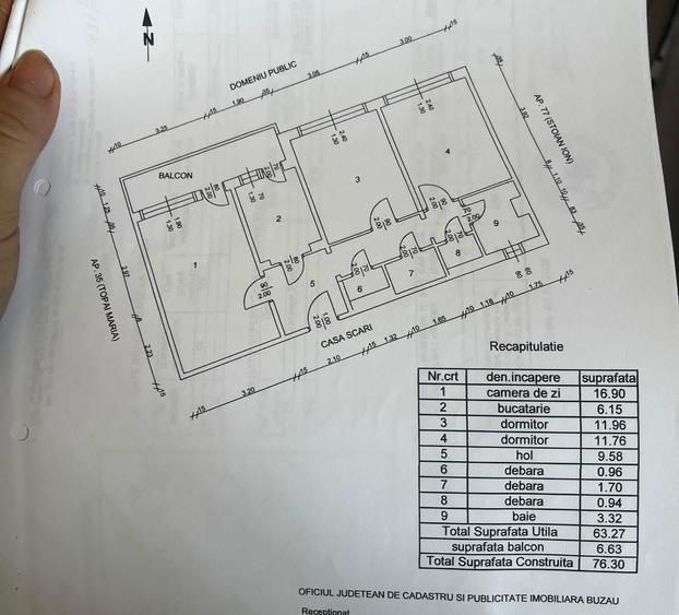 Vand apartament cu 3 camere, zona Parcul Crang - 6