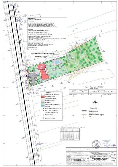 VAND TEREN INTRAVILAN  DN 1  CU PROIECT PENSIUNE - 3