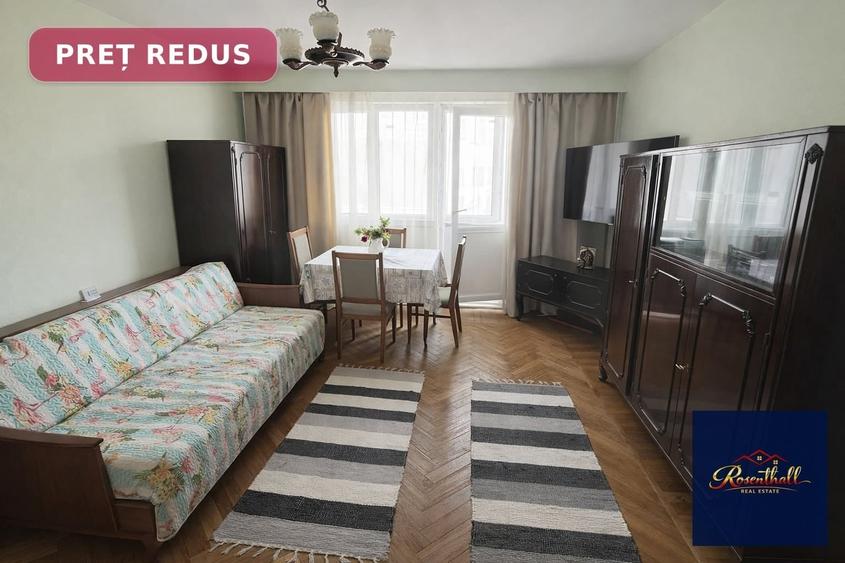 Apartament cu 2 camere decomandat în Central