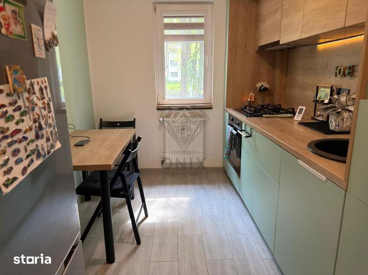 Apartament cu 2 camere semidecomandat în Nord