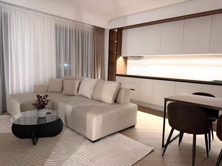 Apartament cu 3 camere semidecomandat, mobilat în Voluntari