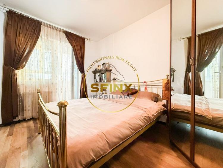 Apartament cu 3 camere semidecomandat, mobilat în Popești-Leordeni