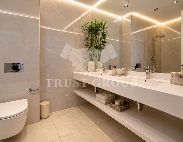 Apartament cu 3 camere semidecomandat, mobilat în Barbu Văcărescu