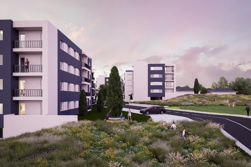 Apartament 1 camera  decomandat, 40.62 mp, 69.000 Euro, PREDARE PRIMAVARA 2027,  - 2