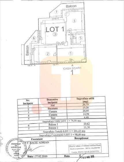 De închiriat! Apartament 3 camere  – Ultracentral - 17