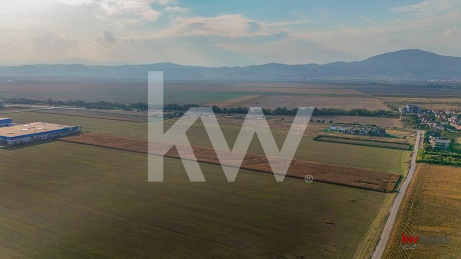 Teren industrial 27716 mp. cu PUZ in Cristian BV parcelabil min6000mp - 6