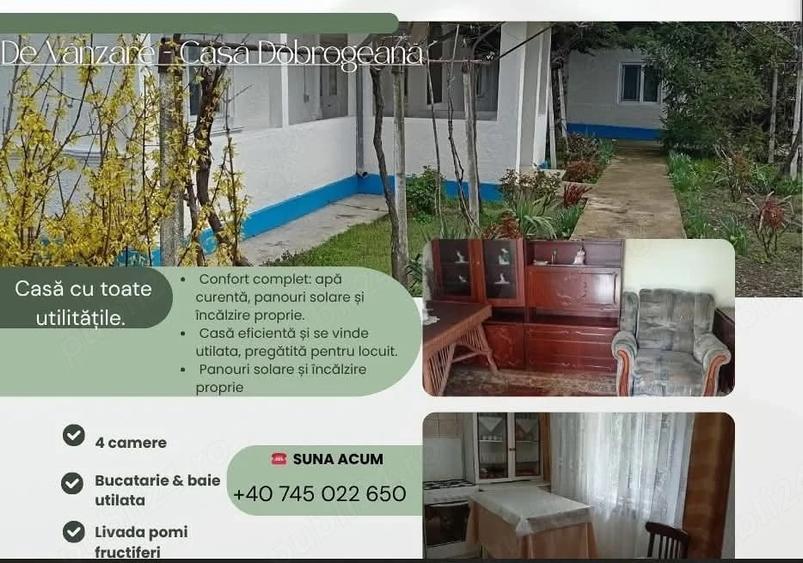 Casa cu livada in Agighiol jud Tulcea Delta Dunarii - 1