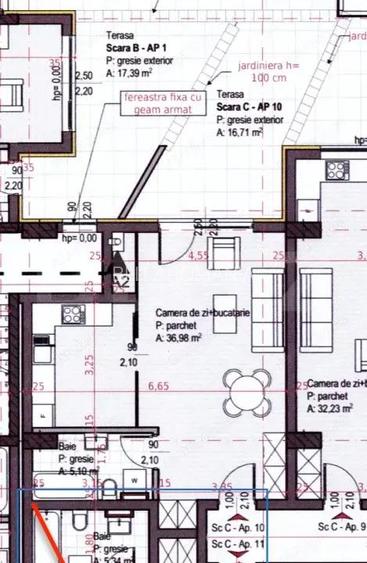 Apartament cu 1 camera, terasa generoasa, Soporului aproape de Iulius Mall Apartament cu 1 camera, terasa generoasa, Soporului aproape de Iulius Mall