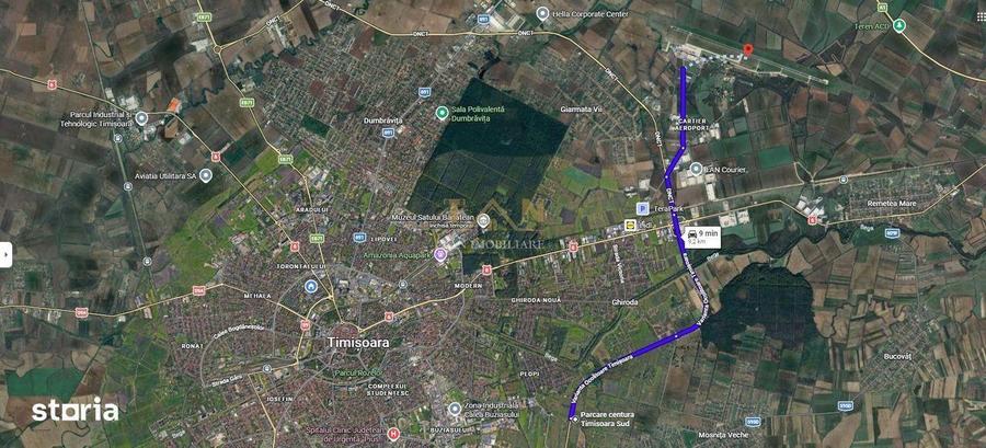 Teren Pozitionat strategic cu front la centura Timisoara - 1