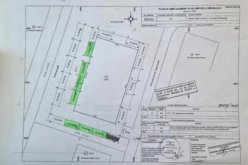 Vanzare locuri de parcare piata Progresul-Intrarea Targu Frumos - 1