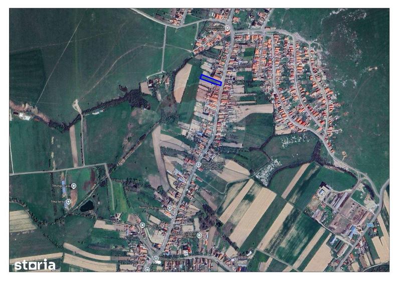 De vanzare teren intravilan 1,186mp Ineu -Strada Principala - 3