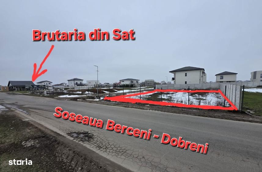 Teren Vidra lac Berceni, 617mp la ?osea, ie?ire doua strazi, acces lac - 1
