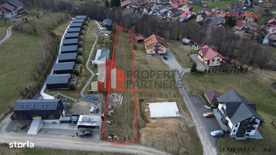 Teren intravilan 2.256 mp Bran Podul ?imonului | Ideal cabane | Ve - 1