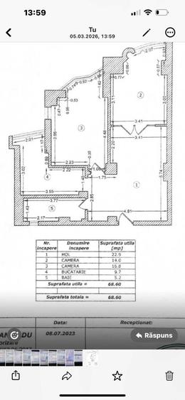 inchiriez 2 camere Bd.Unirii - langa Tribunal locuit / birou - 3