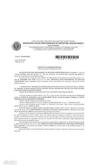Teren intravilan MANGALIA - LICITATIE - 1